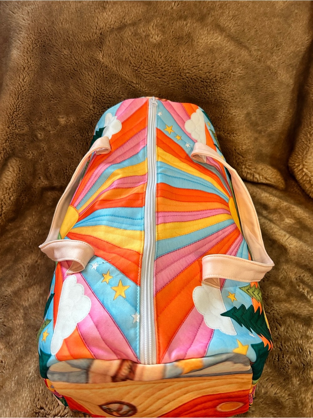 Stay Wild Colorful Travel Duffle Bag - Multicolor - Picture 4 of 10